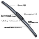 Moclean camery type hybrid wiper blade -T-100